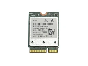 QUALCOMM QCNFA765 PCIE M.2 2230 WIFI 802.11AX BLUETOOTH 5.2 WIRELESS CARD 2R8DY - Picture 1 of 2