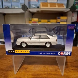 1/43 Boxed Model Corgi Vanguards VA12901B Audi Quattro Perlmittweisse 1987 - Picture 1 of 7