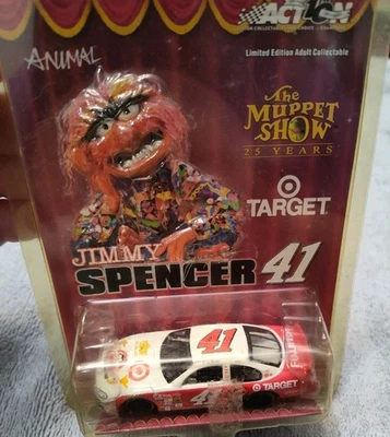 Jimmy Spencer #41 Target The Muppet Show 2002 25 años (animal) coche de stock 1:64 Foto 1 de 4