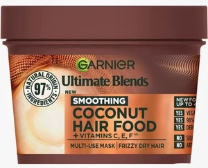 Garnier Hair Food 3-in-1 Hair Treatment Mask, Smooths and Nourishes, For Frizzy - Picture 1 of 8
