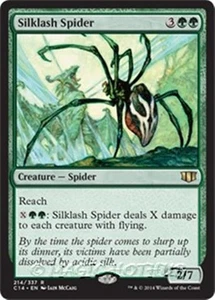 MTG - SILKLASH SPIDER - Commander 2014 (R) - Picture 1 of 1