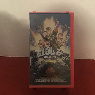 G.I. Joe The Movie VHS Tape Red Clamshell Case RARE 1999 - Image 1 of 4