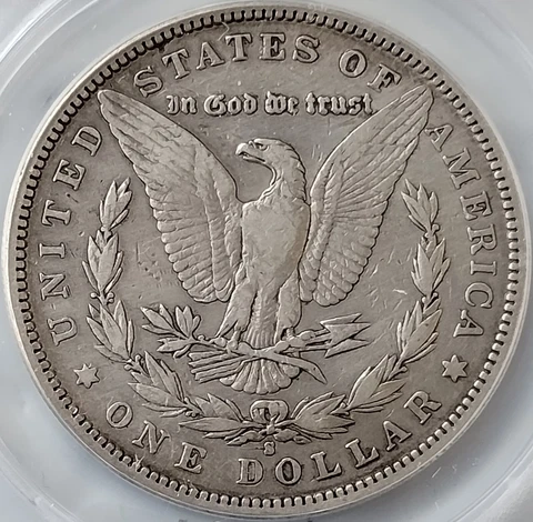 1892-S Morgan Silver Dollar - Very Fine VF20 (Looks VF30/35) Better Date Beauty! Cover