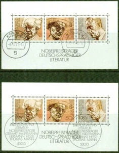 GERMANY (GFR) -1978–NOBEL PRIZE WINNERS  -VF° - Picture 1 of 1