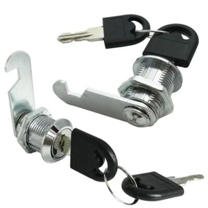 Tool Box Lock Replacement 2 Pack Tool Box Lock Set Cylinder Universal Lock 12/19 - Picture 1 of 4
