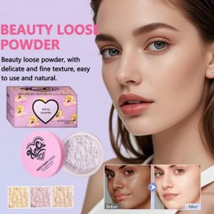 1x Kimchi Beauty Puff Puff Pass Set & Translucent Bake Powder Loose Powder - Picture 1 of 14