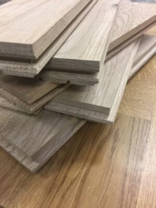 Traditional Solid Oak Parquet Flooring 300x70x22mm just £31 per pack!! - Picture 1 of 9