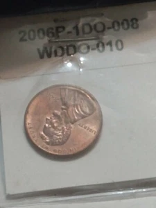 Coins Uncirculated 2006 1DDO-008 Lincoln Shield Cent - Picture 1 of 2