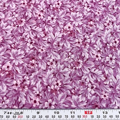 Telas Grace 2006 RJR púrpura florales tela de algodón por media yarda Foto 1 de 2