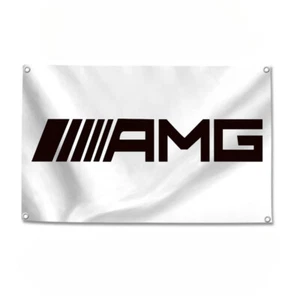 AMG Garage Wall Car motorcycle Racing Show Auto repair shop Banner Flag - Picture 1 of 19