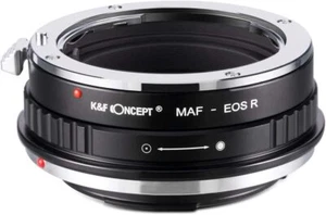 K&F Concept Manual Lens Adapter for Sony Alpha A Minolta AF Lens to EOS R Camera - Picture 1 of 6