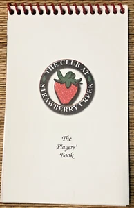 THE CLUB AT STRAWBERRY CREEK Players' Book - New - Where the Chicago Bears Play! - Picture 1 of 7