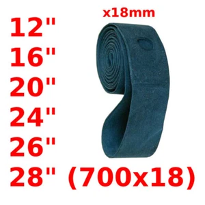 FOND DE JANTE VELO 12" 16" 20" 24" 26" 28" 700 x18mm VTT VTC ROUTE VILLE VINTAGE - Imagen 1 de 1