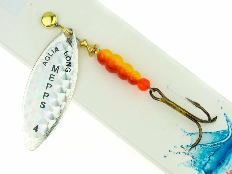 Mepps Aglia Long Rainbo #4 17g Spinner Cucchiaini Rotanti Trota NUOVI COLORI - Immagine 1 di 1