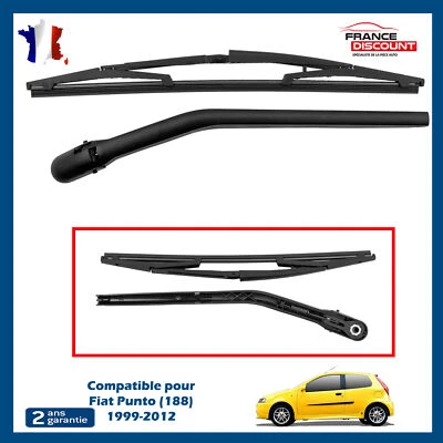 Bras Essuie Glace Lunette Arrière pour Fiat Punto de 1999 à 2012 - 735278599 - Photo 1/4