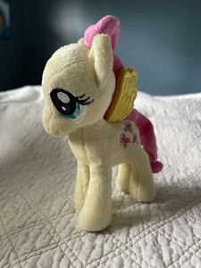 My Little Pony Fluttershy Yellow Pink 6” Stuffed Plush Animal EUC - Picture 1 of 4