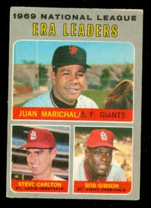 1970 O-PEE-CHEE # 67 MARICHAL - CARLTON - GIBSON ERA LEADERS EX NEAR MINT  * - Picture 1 of 2