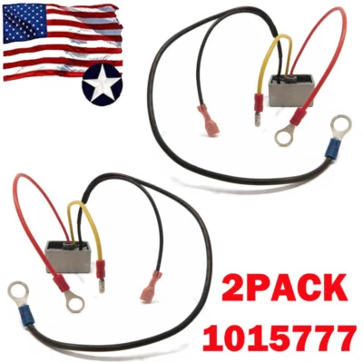 2X Regulador de Voltaje Rectificador Para Club Car Parte #1015777 102711201 Stens 435-199 Foto 1 de 4