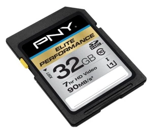 PNY 32G FS Elite U1 HD SD card for Panasonic FZ1000 FZ300 FZ200 FZ70 GX7 LX7 - Picture 1 of 1