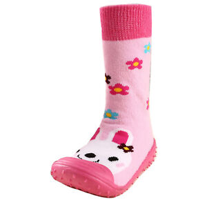 Baby Toddler Girl Boy Socks Shoes Cartoon Animals Anti-slip Boots Slipper Indoor