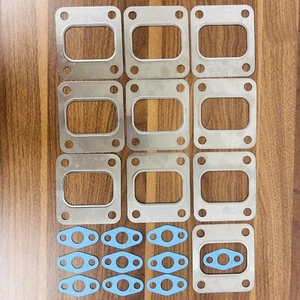 Turbo HE561V Gaskets for Cummins ISX15 Stainless Steel QSX15 (10PC/SET) - Picture 1 of 6