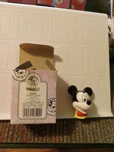 New In Damaged Box VTG DISNEY ENESCO MICKEY MOUSE HEAD THIMBLE PORCELAIN 353434 - Picture 1 of 5