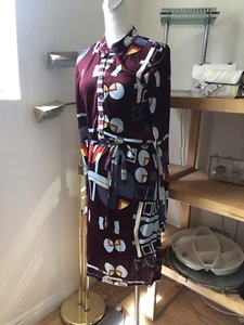 True vintage custo barcelona size 4 Viscose Knit Jersey dress see description - Picture 1 of 7