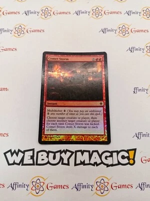 MTG | Comet Storm | Worldwake | Foil | Heavily Played | English - Image 1 of 2
