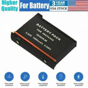New Power Li-ion Battery For Insta360 360° Camera Insta360 One X3 Usps Fast - Picture 1 of 6