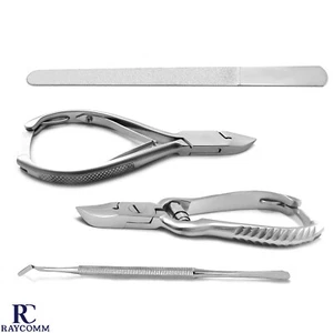 Toe Nail Chiropody Podiatry Heavy Duty Thick Nail Cutter Pedicure Grooming Tools - Picture 1 of 6