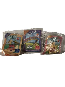 1992 McDonalds Happy Meal Spielzeug - "BEHIND THE SCENES" 3er-Set Neu in Verpackung - Bild 1 von 2