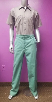 Welding Pants 100% Cotton Fire Resistant Waist 28, 29-32, 36, 60 varied lengths - Image 1 of 4