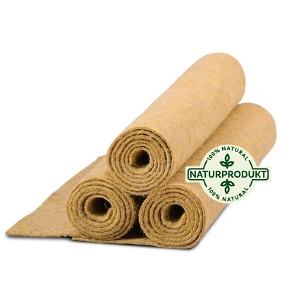 NATURSACHE Hanfmatte für die Wurmkiste 100% Hanf - 100x50x0,5cm