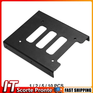 2.5 inch to 3.5 inch SSD HDD Mount Adapter for PC Metal Hard Drive Bracket Dock - Afbeelding 1 van 8