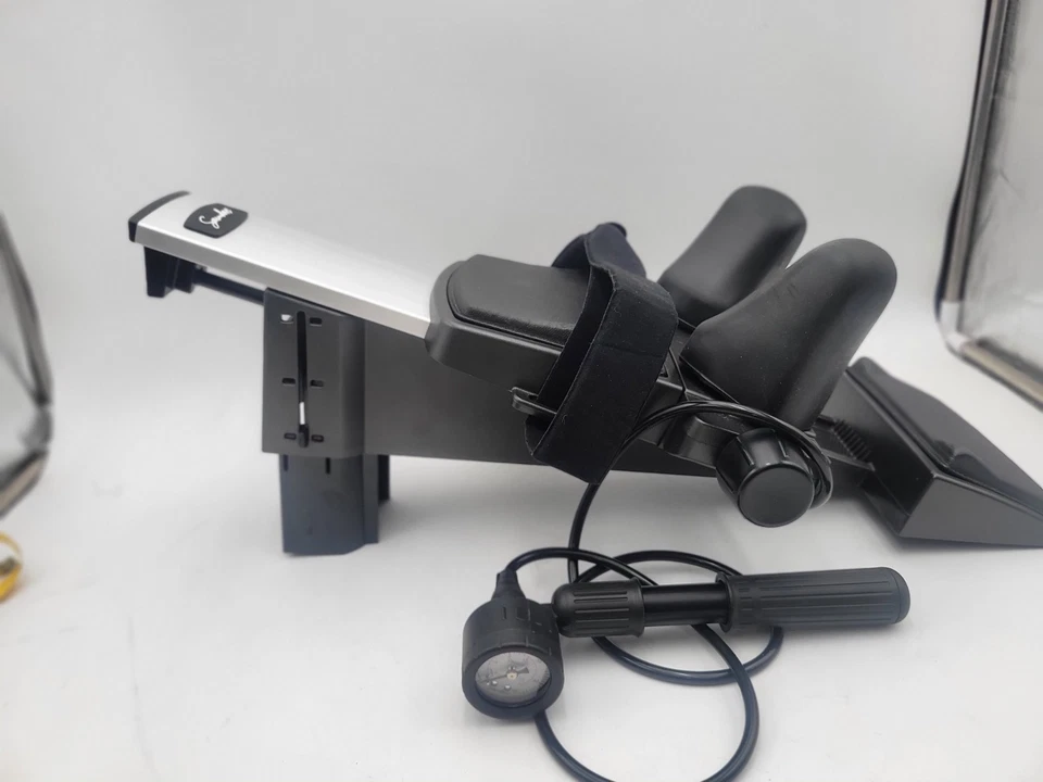 Dispositivo de tracción para el hogar Saunder cuello cervical con estuche de viaje nuevo modelo probado Foto 1 de 4