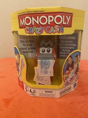 Monopoly Crazy Cash Game -- Monopoly for Kids by Hasbro  - NEW - Image 1 of 4