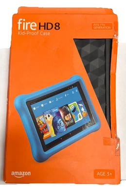 Amazon Kid-Proof Case For  Fire HD 8 Tablet (7th Generation, 2017 Release) Black - Image 1 of 3