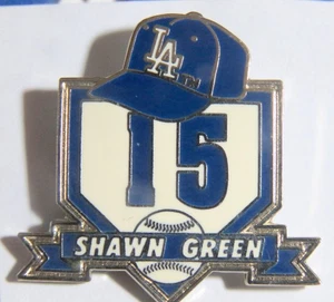 Prendedor de jugador de béisbol Shawn Green LA _ Peter David de colección - Imagen 1 de 5