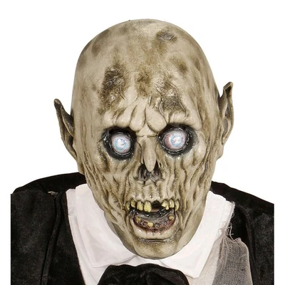 Gruselige Zombiemaske Halloween Untoter Latexmaske Horrormaske Ork Monster Maske - Bild 1 von 4