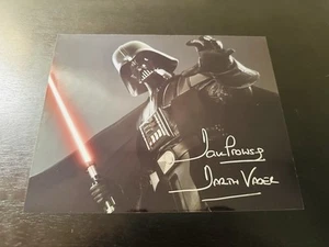 Dave Prowse Signed 8x10 Photo Star Wars Autograph Darth Vader - Picture 1 of 1
