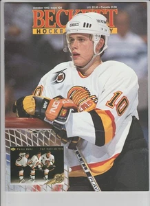 REVISTA PAVEL BURE BECKETT GUÍA DE PRECIOS DE HOCKEY EDICIÓN #24 OCTUBRE 1992 CANUCKS - Imagen 1 de 2