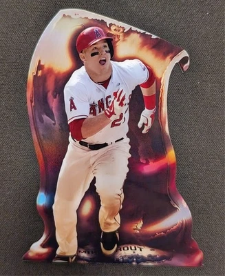 Mike Trout 2014 Bowman Chrome Fire Die Cut C #FDC-MTR Los Angeles Angels - Изображение 1 из 2