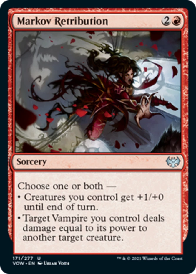 x1 Markov Retribution - Innistrad: Crimson Vow - NM - MTG - Image 1 of 1