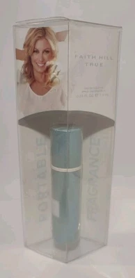 Faith Hill ~ VERDADERO ~ ¡Eau de Toilette! Fragancia portátil de 0,25 oz Foto 1 de 3