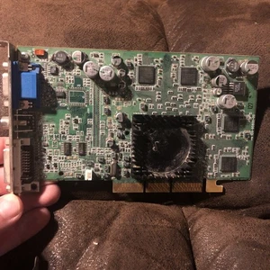 ATI Radeon 9000 PRO 128mb AGP Graphic Video Gaming Card VGA, DVI, and Composite - Picture 1 of 8