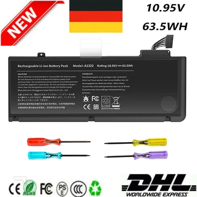 Akku für Apple MacBook Pro 13'' A1278 A1322 Mid 2009 2010 2011 2012 MB990 MB991 - Bild 1 von 4
