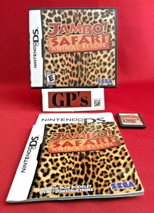 Jambo Safari Animal Rescue (Nintendo DS, 2010) SEGA Complete & Tested - Bild 1 von 3