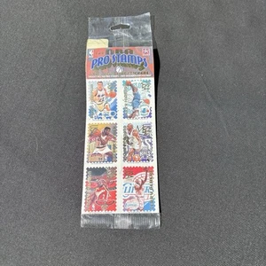 NBA 1994-1995 Pro Stamps - Selbstklebende Aufkleber (Packung mit 12 Stickern) - Bild 1 von 4