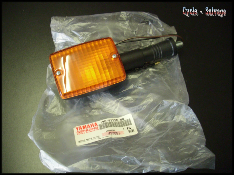 Yamaha XS 400 DOHC_Indicator Rear Left_Rear Left Flasher_Light_12E-83330-40 - Image 1 of 1