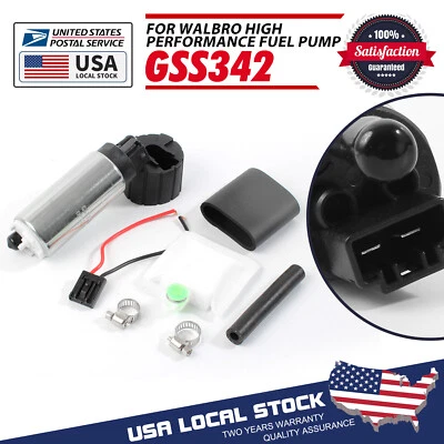 Reemplace la bomba de combustible WALBRO/TI GSS342 + Kit de instalación QFS para Nissan Máxima 1984-2019 Foto 1 de 4